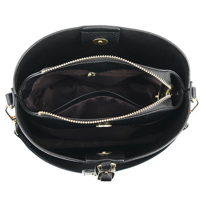 Luxury Designer High Quality Leather Women's Handbag Purses 3 Layers Multifunctional Ladies Shoulder Messenger Bags Sac Femme