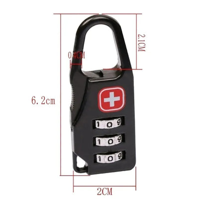 40-1PCS Mini Security Customs Lock Combination Code Number Lock Padlock Password Padlock for Suitcase Drawer Cabinet Luggage Zip