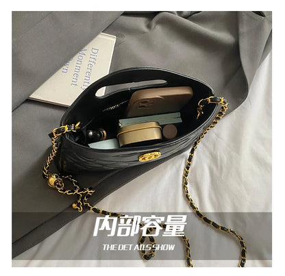 Luxury Ladies Tote Bag Handbags Leather Shoulder From Famous Designer Elegant Classic With Pockets