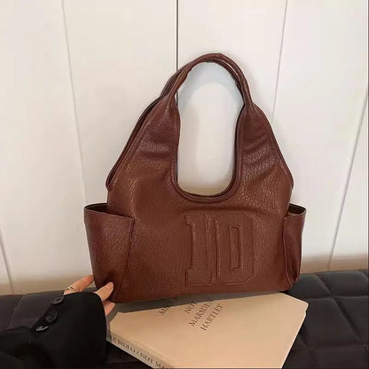 Luxury Women Bag 2025 New Armpit Handbags Women Shoulder Hobos Purse Top-Handle Bag Punk Cool Girls Shopping Packs Large Bolsas