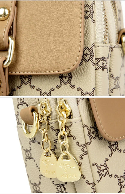 Luxury Brand Retro Handbag Mobile Phone Bag Designer Women'S Single Shoulder Crossbody Bag Women'S Mini Square Bag Sac A Main