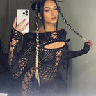 Sexy Lace Jumpsuit Dress