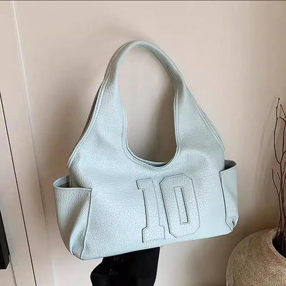 Luxury Women Bag 2025 New Armpit Handbags Women Shoulder Hobos Purse Top-Handle Bag Punk Cool Girls Shopping Packs Large Bolsas