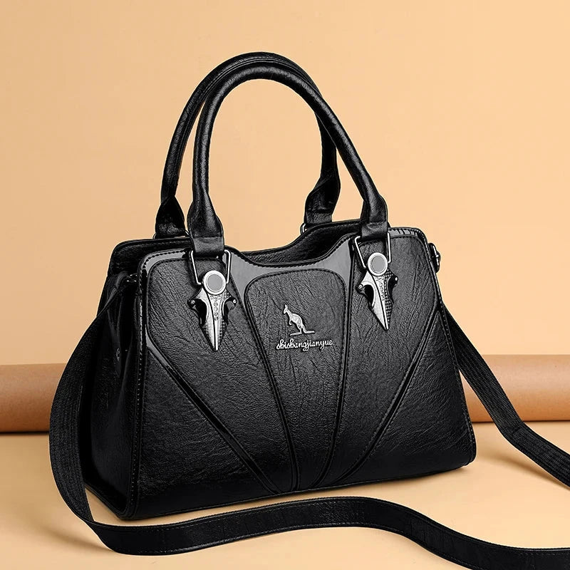 Luxury Leather Handbag for Women – Designer Crossbody