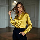 Luxury Satin Finish Blouse for Women