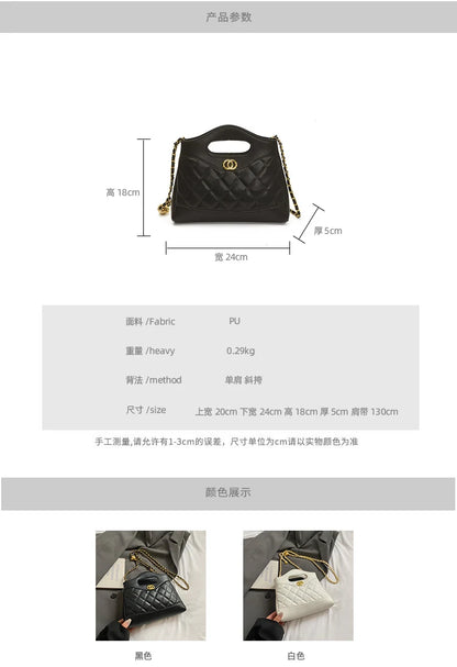 Luxury Ladies Tote Bag Handbags Leather Shoulder From Famous Designer Elegant Classic With Pockets