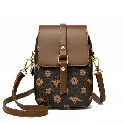 Luxury Brand Retro Handbag Mobile Phone Bag Designer Women'S Single Shoulder Crossbody Bag Women'S Mini Square Bag Sac A Main