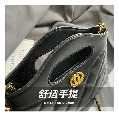 Luxury Ladies Tote Bag Handbags Leather Shoulder From Famous Designer Elegant Classic With Pockets