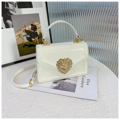 Luxury Embroidered Clutch Bag - Handcrafted Crossbody Purse With Floral Patterns And Detachable Chain