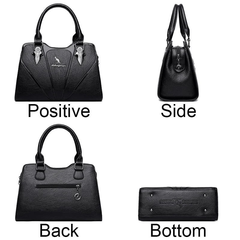 Luxury Leather Handbag for Women