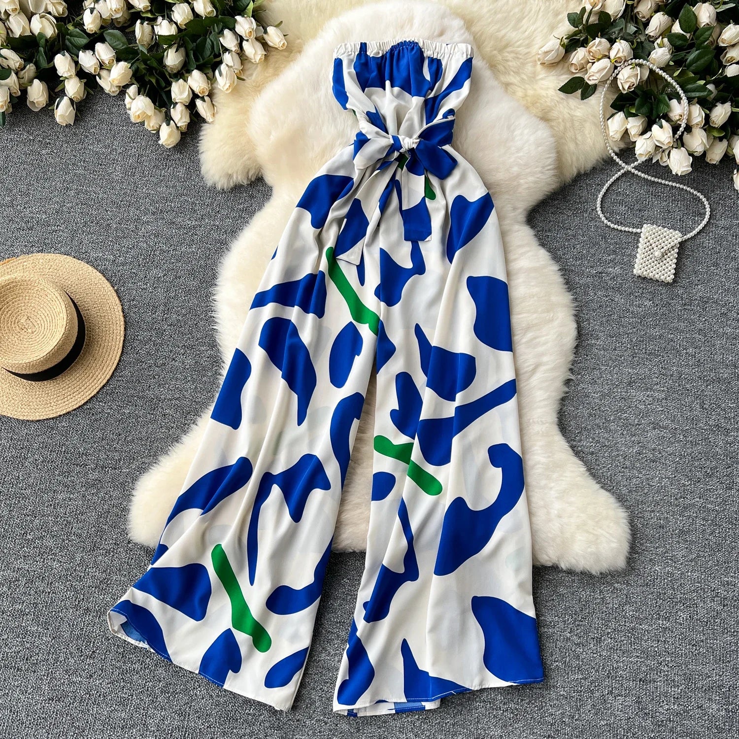 Elegant Sexy Suspender Jumpsuit