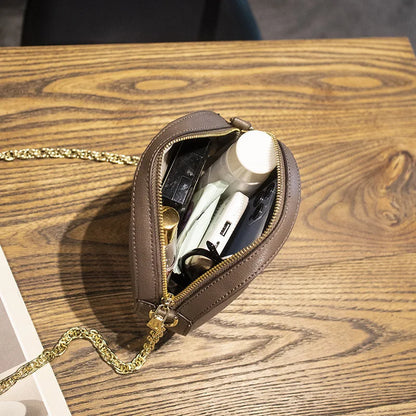 High-end luxury handbag - 2025 new model retro small round bag, versatile round-shaped bag, chain round cake bag, crossbody bag
