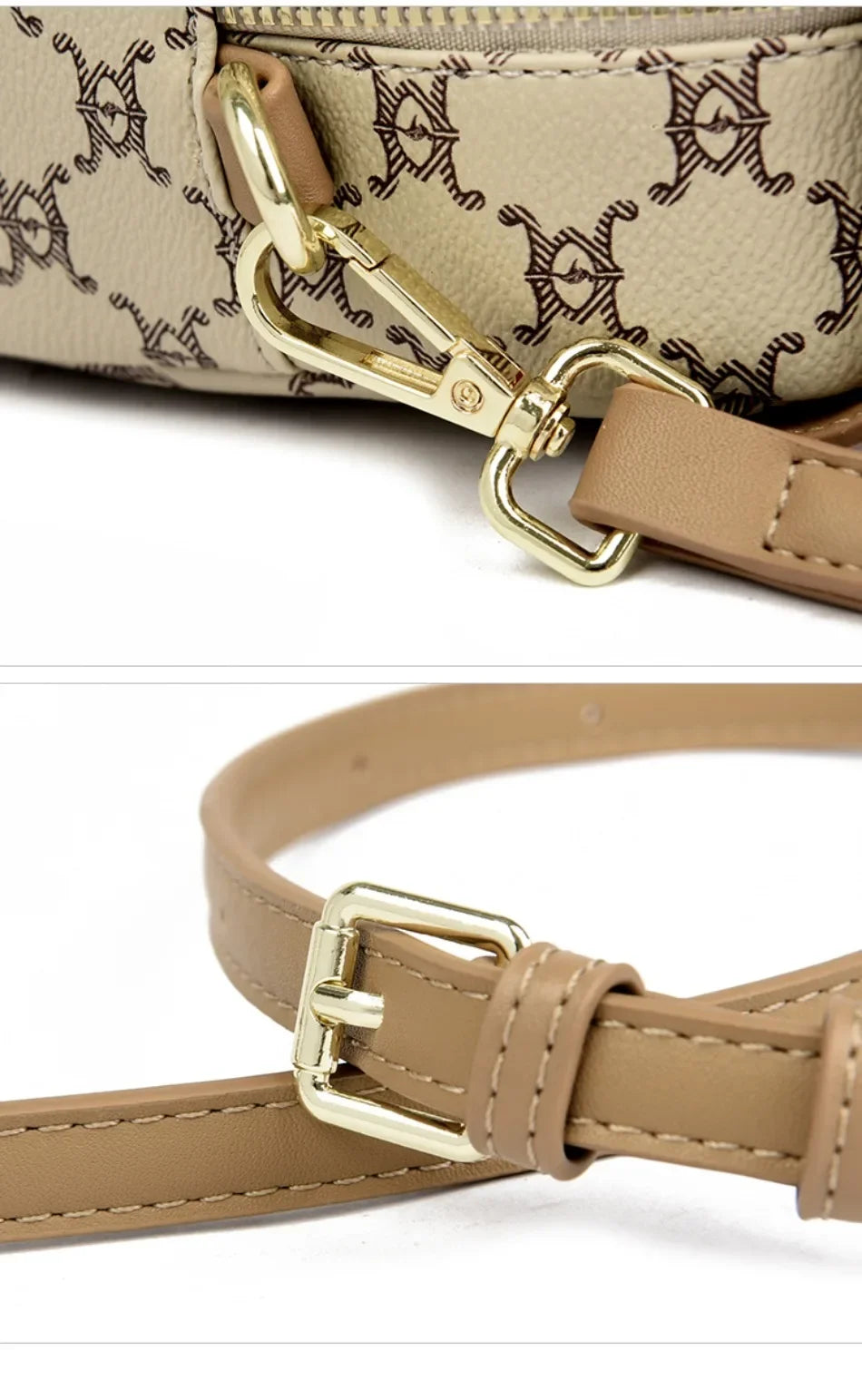 Luxury brand retro handbag