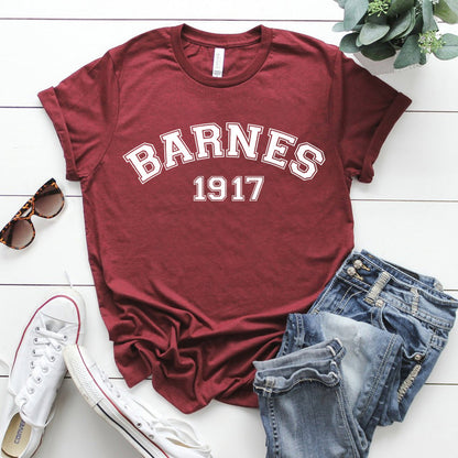 Women's Vintage Alphanumeric Print Short Sleeve T-Shirt